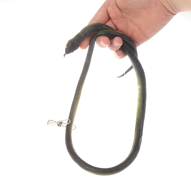 Snake Prank with String Clip – Snake On A String Prank That Chase People Toy Funny Spoof Gift Outdoor