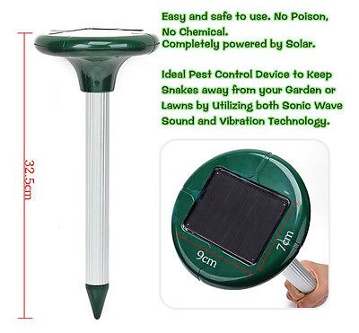 Snake Repellent Solar Powered Tool Snake Repellent Solar Powered Tool