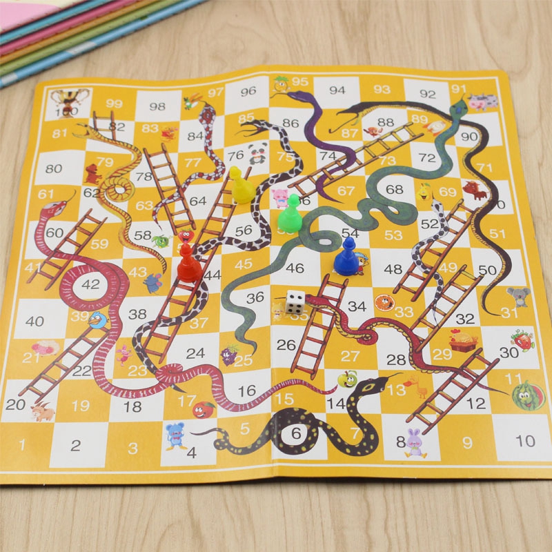 Snakes and Ladders Board Game Snakes and Ladders Board Game
