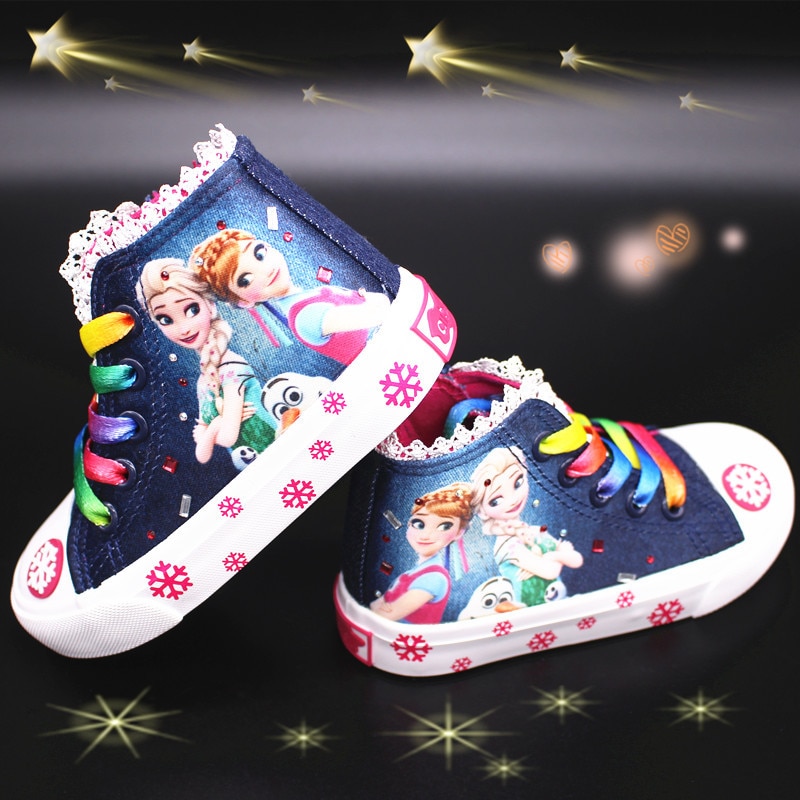 Sneakers for Girls Frozen Design