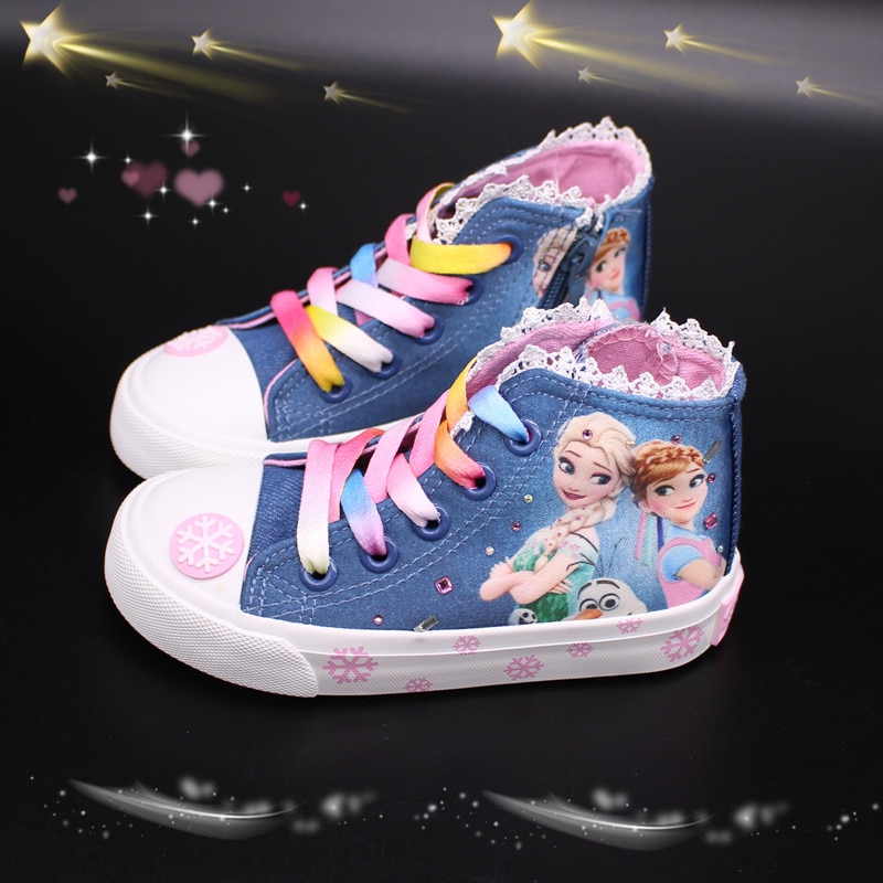 Sneakers for Girls Frozen Design