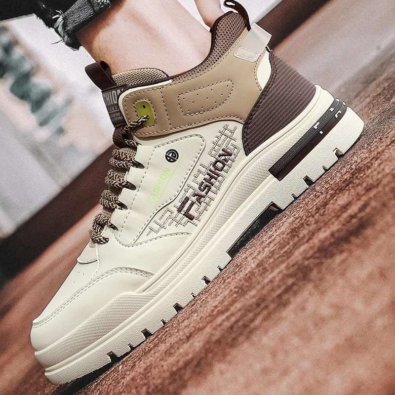Sneakers Men Casual Autumn Vulcanized Shoes Male Walking Sport Shoes Outdoor Sneakers Male Sneakers Soft Sole Walking