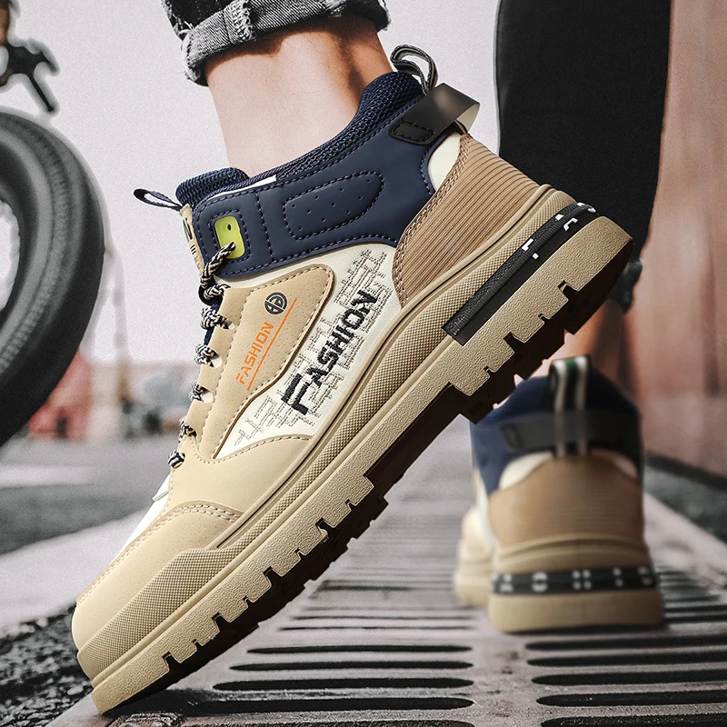Sneakers Men Casual Autumn Vulcanized Shoes Male Walking Sport Shoes Outdoor Sneakers Male Sneakers Soft Sole Walking