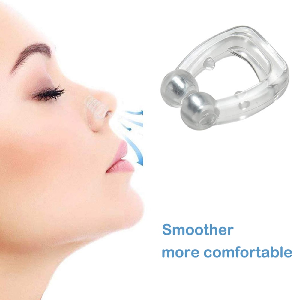 Snoring Nose Clip Magnetic Sleeping Aid (4 pcs) Snoring Nose Clip Magnetic Sleeping Aid (4 pcs)
