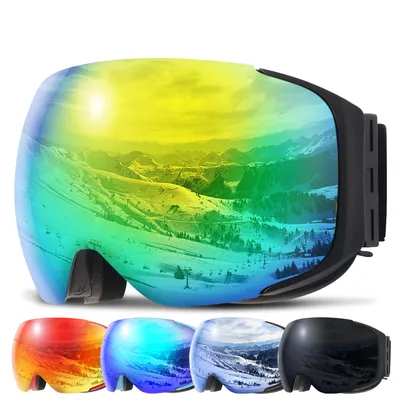 Snow Ski Goggles Magnetic Eyewear Snow Ski Goggles Magnetic Eyewear