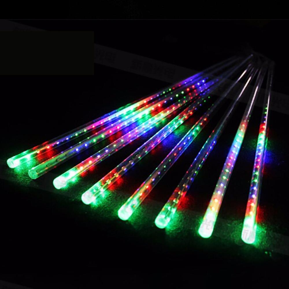 Snowfall LED Lights Shower Rain (Set of 8) Snowfall LED Lights Shower Rain (Set of 8)