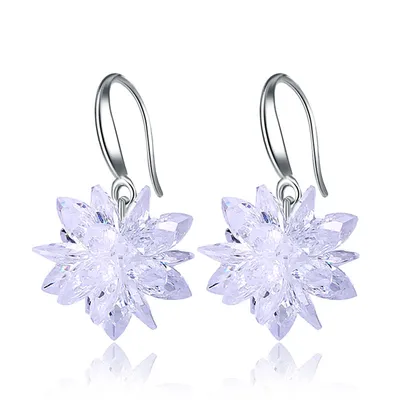 Snowflake Earrings Ladies Jewelry