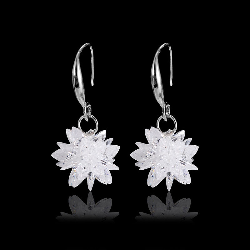 Snowflake Earrings Ladies Jewelry