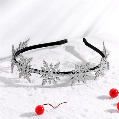 Snowflake Headband Christmas Headwear Snowflake Headband Christmas Headwear