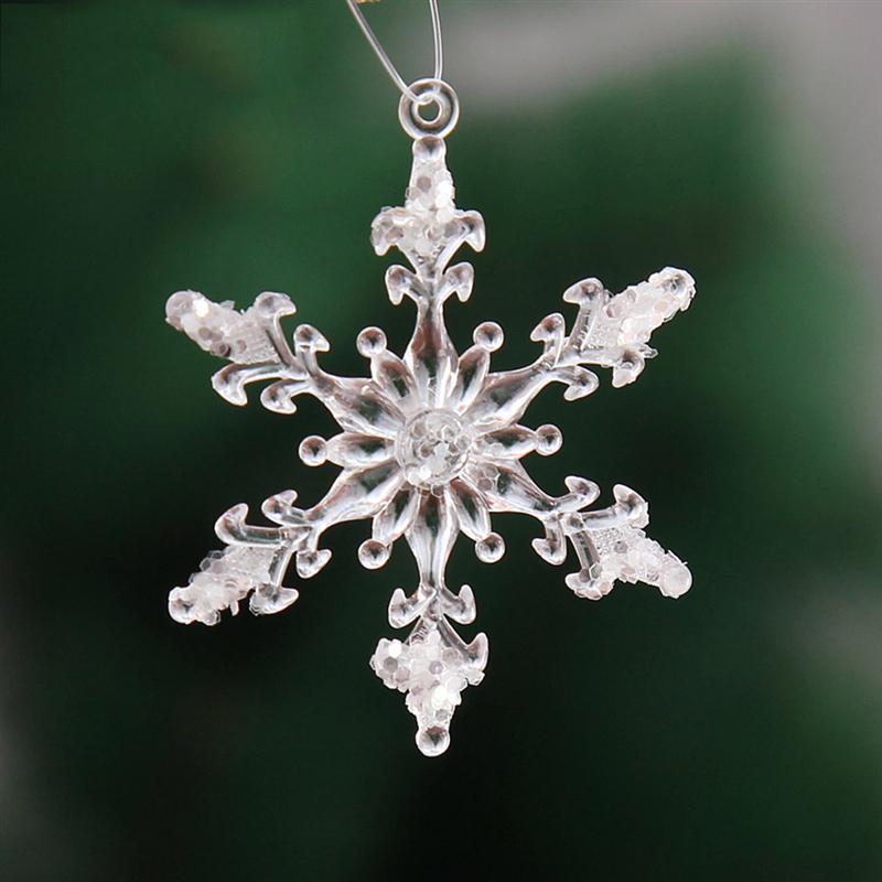 Snowflake Ornaments 12PC Decors Snowflake Ornaments 12PC Decors