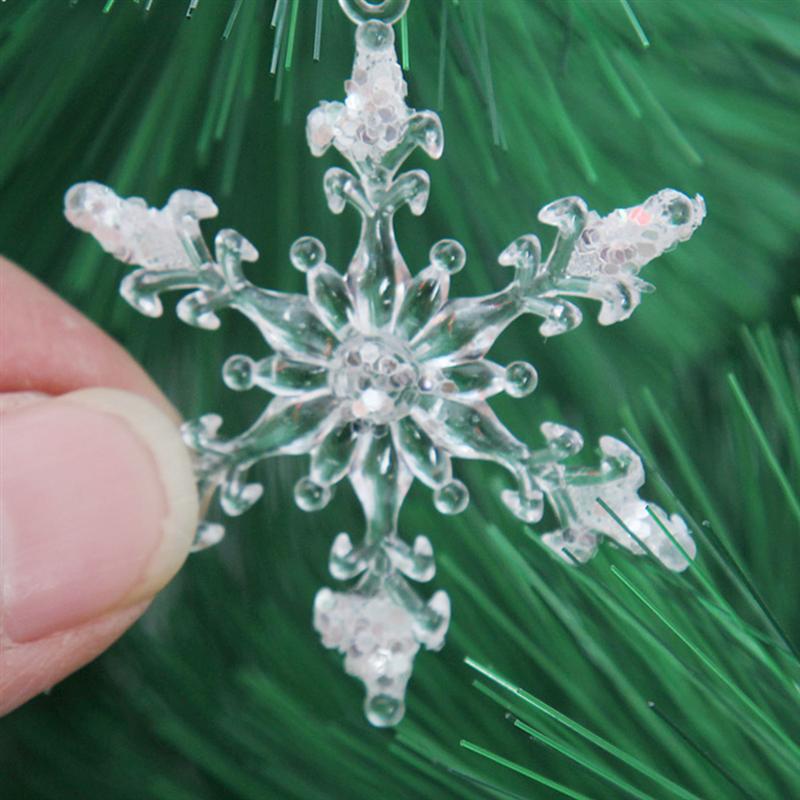 Snowflake Ornaments 12PC Decors Snowflake Ornaments 12PC Decors