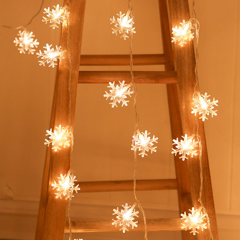 Snowflake String Lights LED Decor Snowflake String Lights LED Decor