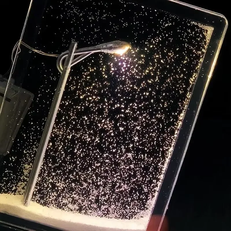 Snowy Night Flowing Hemp Creative Snow Scene Night Light Handmade DIY Street Light Material Snowy Night Flowing Hemp Creative Snow Scene Night Light Handmade DIY Street Light Material