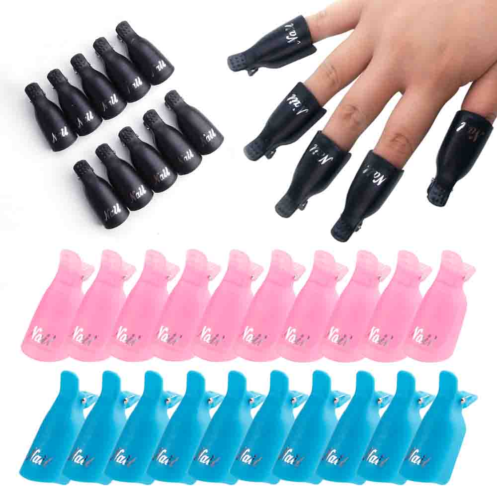 Soak Off Gel Nail Remover Clips (10 pcs) Soak Off Gel Nail Remover Clips (10 pcs)