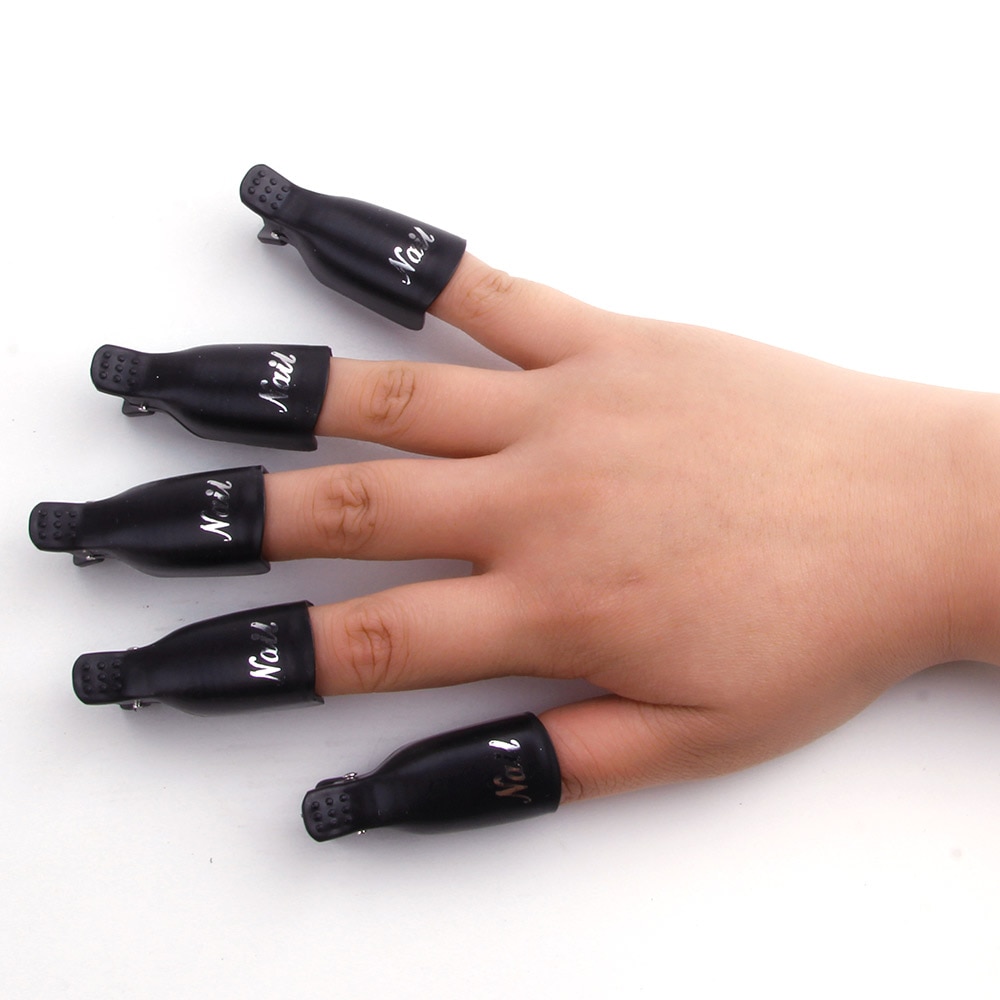 Soak Off Gel Nail Remover Clips (10 pcs) Soak Off Gel Nail Remover Clips (10 pcs)