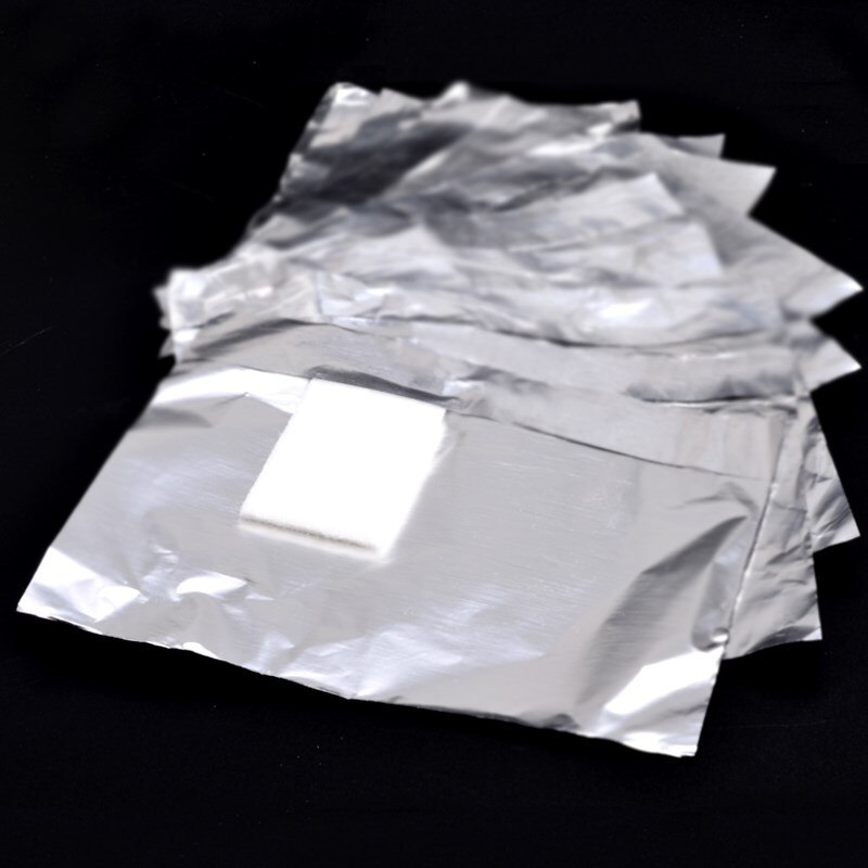 Soak Off Nail Foil Wraps (100 pcs) Soak Off Nail Foil Wraps (100 pcs)