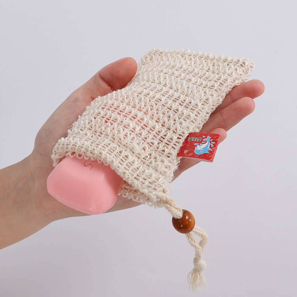 Soap Bag Natural Exfoliating Pouch Soap Bag Natural Exfoliating Pouch