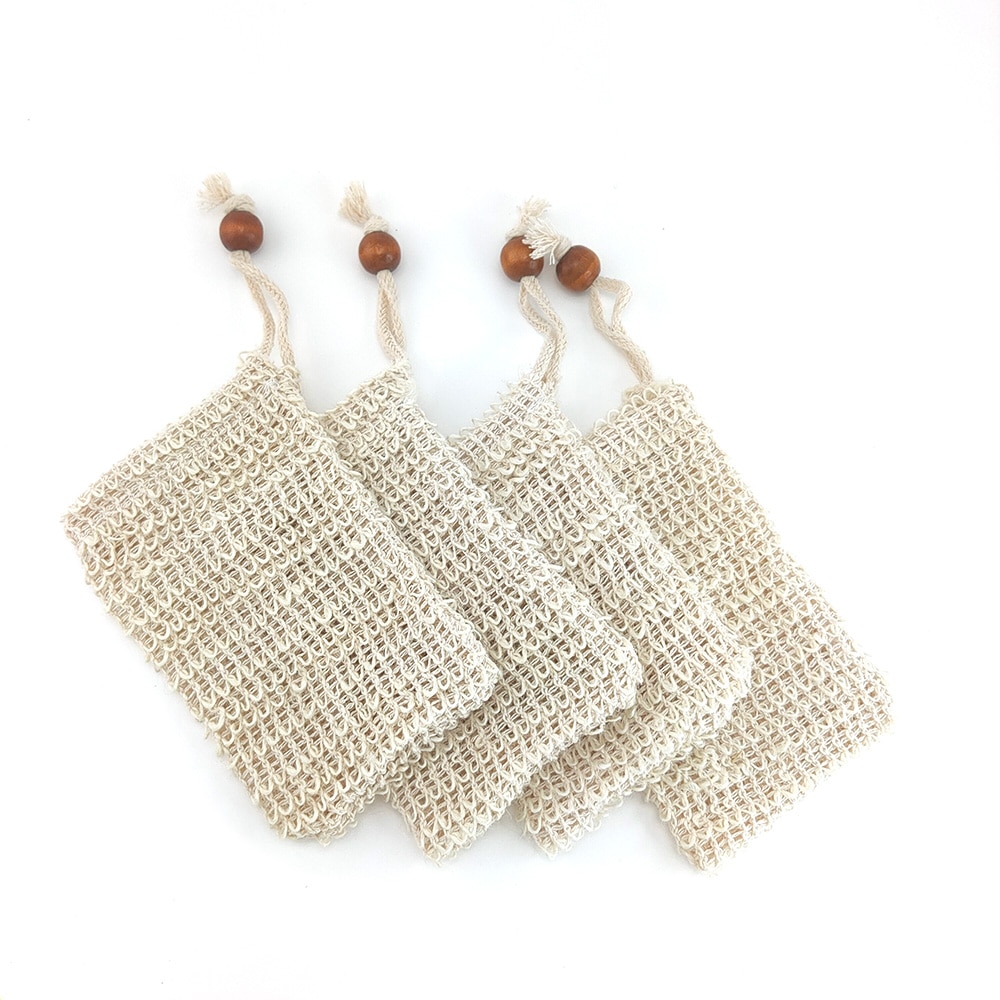 Soap Pouches Exfoliating Bag (2 Pcs)