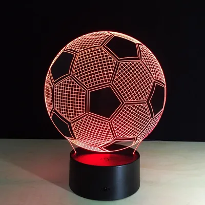 Soccer Lamp LED Changing Color Light Soccer Lamp LED Changing Color Light