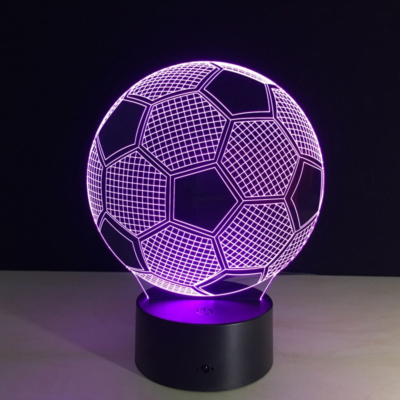 Soccer Lamp LED Changing Color Light Soccer Lamp LED Changing Color Light