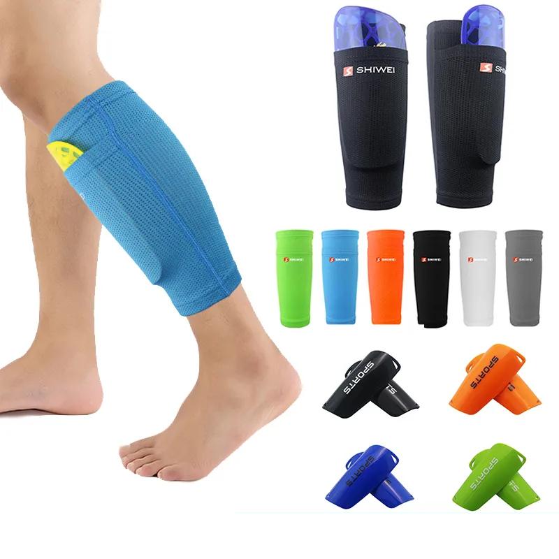 Soccer Shin Guard Pad Sports Knee Pads Calf Sleeve Sock Leg Support Anti-Sprain Football Compression Shin Pads Soccer Shin Guard Pad Sports Knee Pads Calf Sleeve Sock Leg Support Anti-Sprain Football Compression Shin Pads