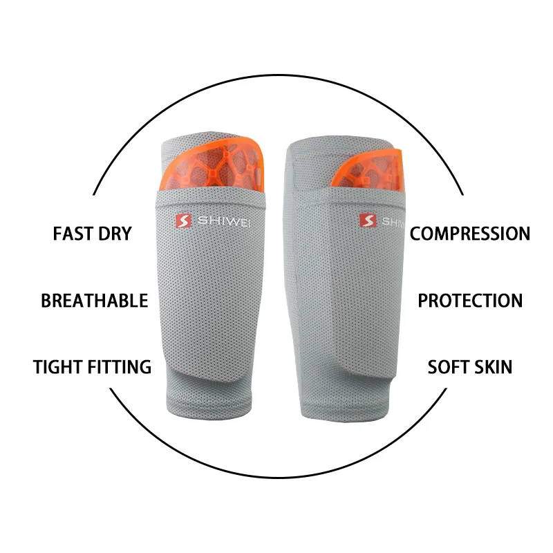 Soccer Shin Guard Pad Sports Knee Pads Calf Sleeve Sock Leg Support Anti-Sprain Football Compression Shin Pads Soccer Shin Guard Pad Sports Knee Pads Calf Sleeve Sock Leg Support Anti-Sprain Football Compression Shin Pads