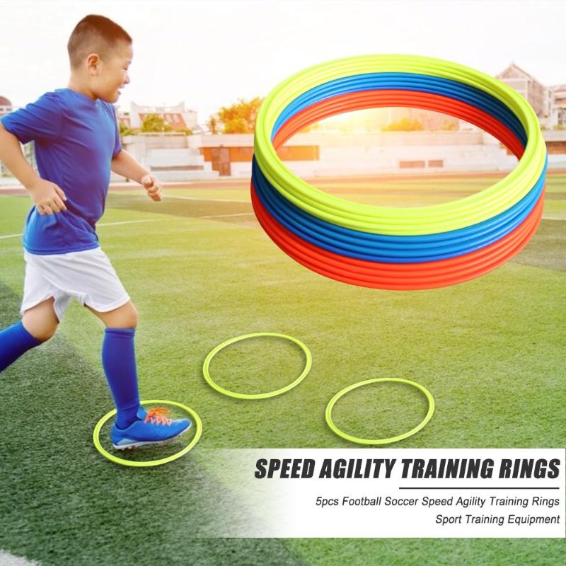 Soccer Training Agility Rings (5pcs) Soccer Training Agility Rings (5pcs)