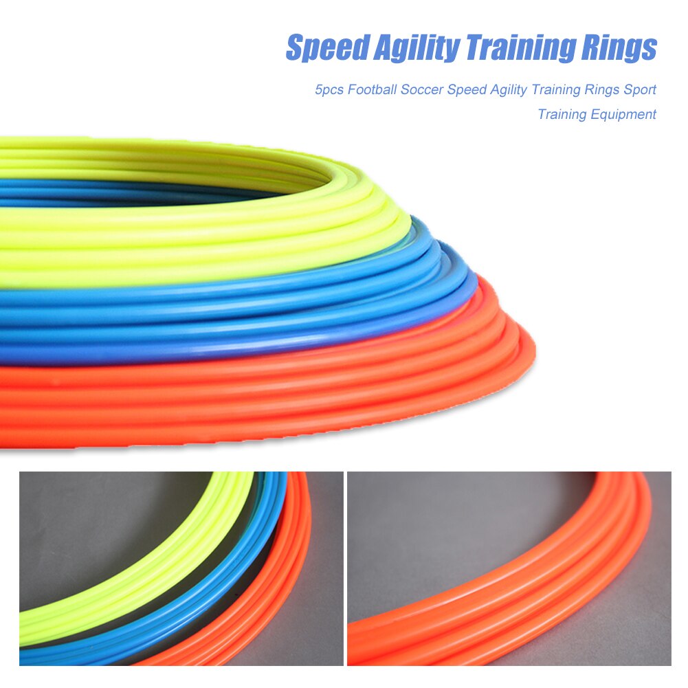 Soccer Training Agility Rings (5pcs) Soccer Training Agility Rings (5pcs)