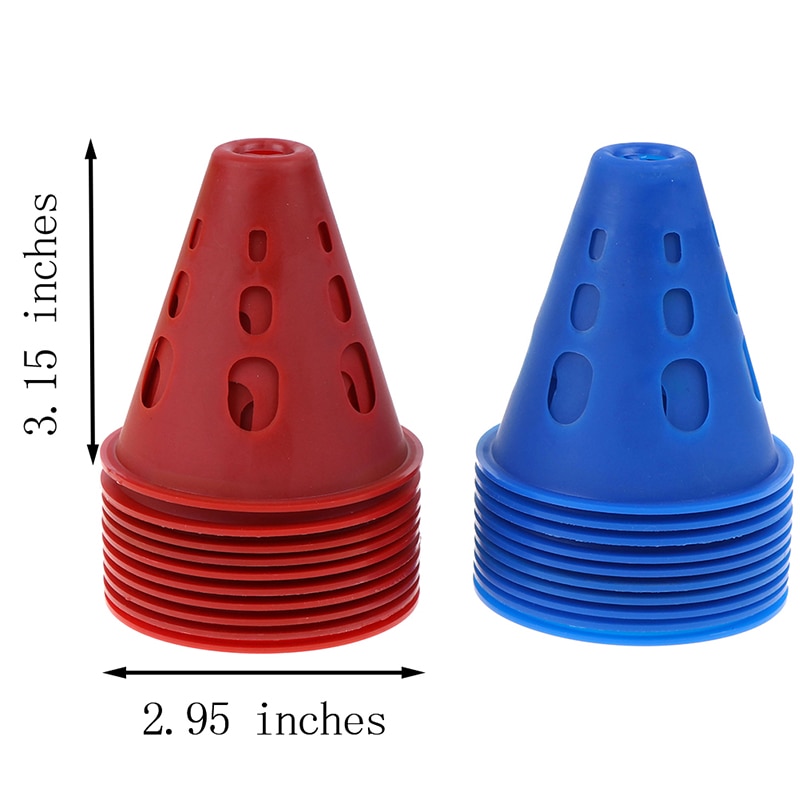 Soccer Training Cones Marker Discs (10Pcs) Soccer Training Cones Marker Discs (10Pcs)