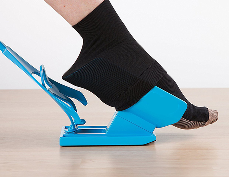Sock Aid Foot Slider Device Sock Aid Foot Slider Device