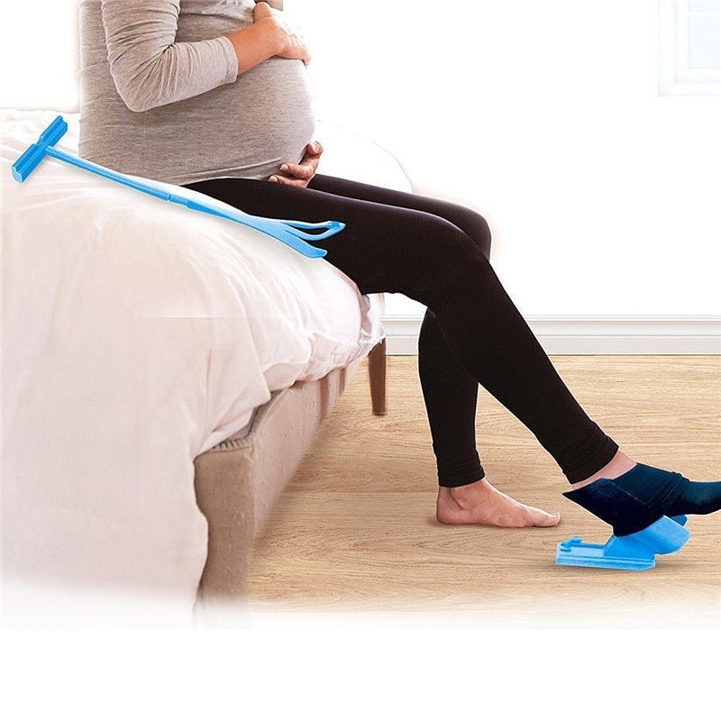 Sock Helper Plastic Ergonomic Tool