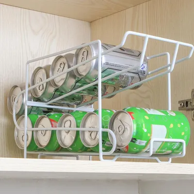 Soda Can Dispenser Double Layer Rack Soda Can Dispenser Double Layer Rack