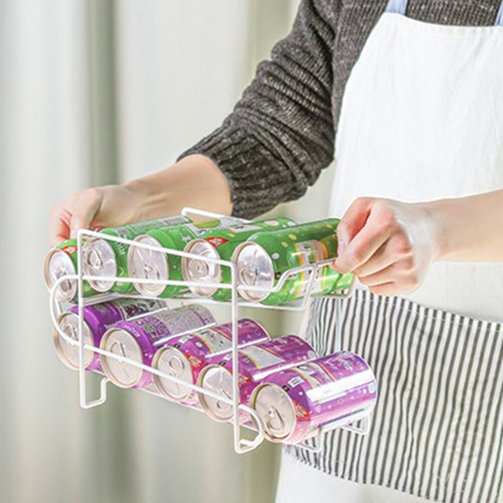 Soda Can Dispenser Double Layer Rack Soda Can Dispenser Double Layer Rack
