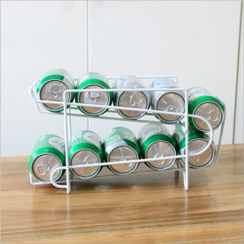 Soda Can Organizer Double Layer Stand Soda Can Organizer Double Layer Stand