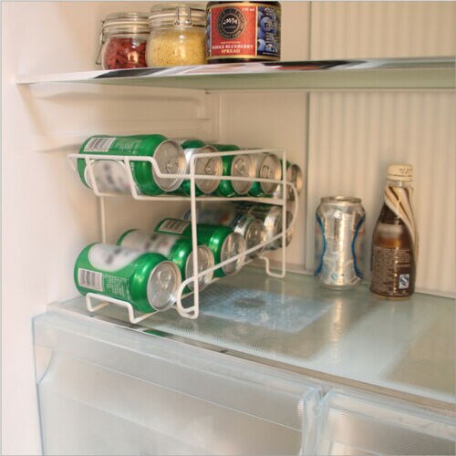 Soda Can Organizer Double Layer Stand Soda Can Organizer Double Layer Stand