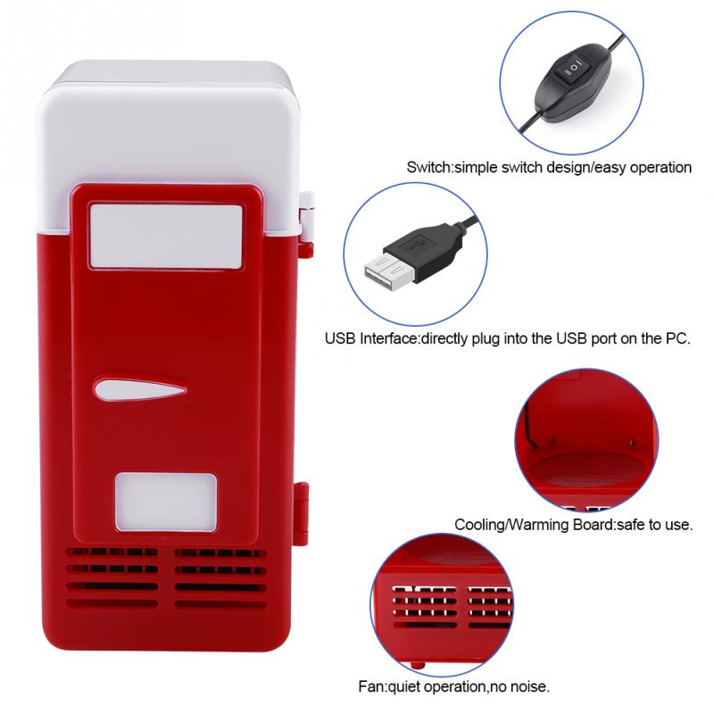 Soda Mini Fridge USB Cooler Soda Mini Fridge USB Cooler