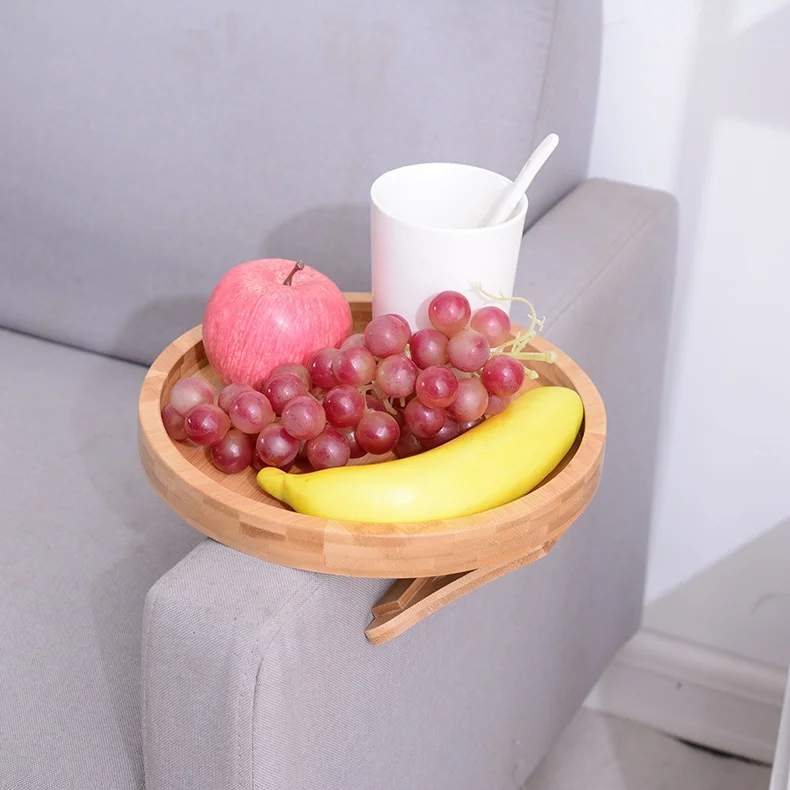 Sofa Tray Table Sofa Armrest Clip-On Tray Natural Bamboo Sofa Tray Practical TV Snack Tray for Remote Control Coffee Sofa Tray Table Sofa Armrest Clip-On Tray Natural Bamboo Sofa Tray Practical TV Snack Tray for Remote Control Coffee