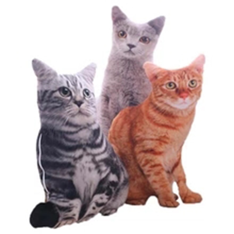 Soft 3D Cat Pillowcase