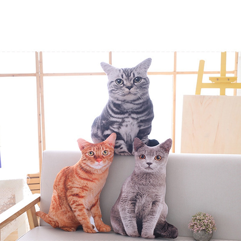 Soft 3D Cat Pillowcase