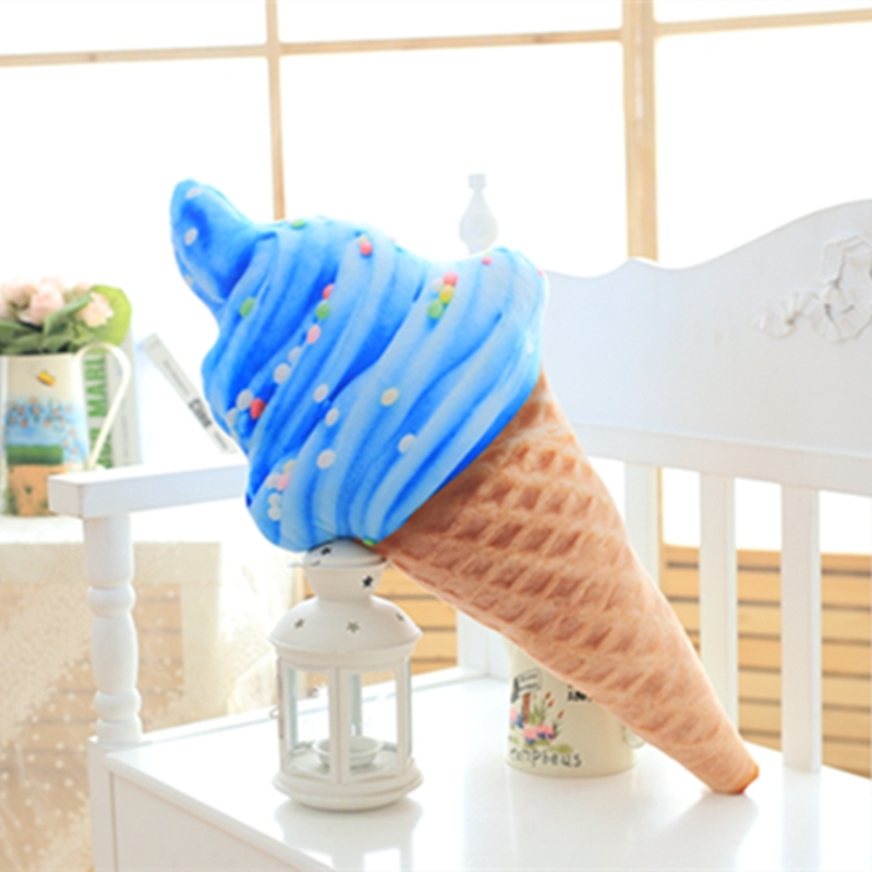 Soft 3D Ice Cream Pillow