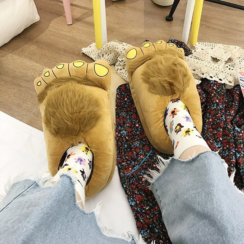 Soft and Fluffy Big Feet Slippers Soft and Fluffy Big Feet Slippers