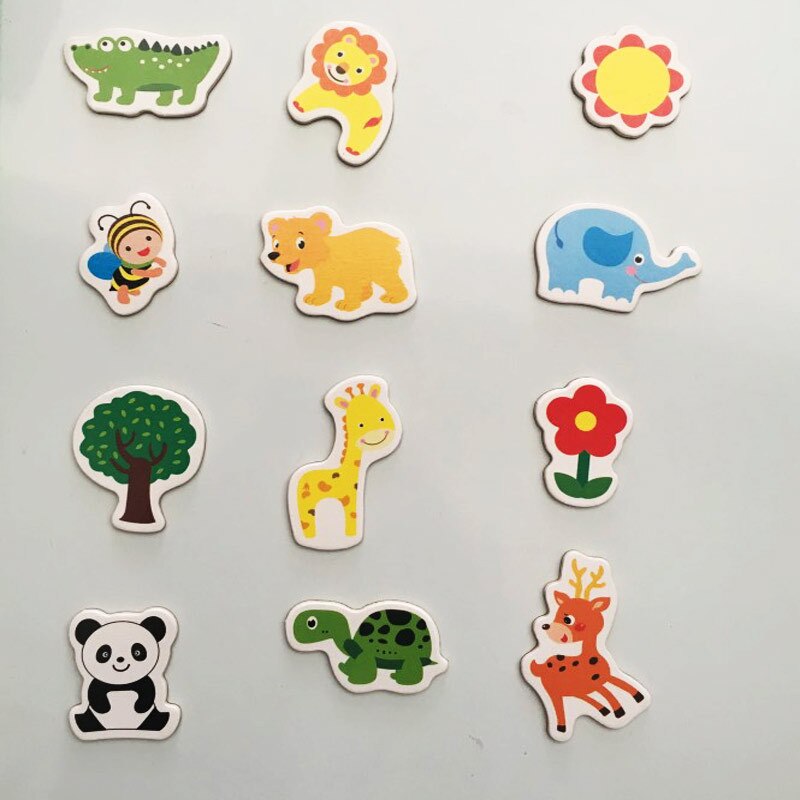Soft Animal Fridge Magnets (12pcs) Soft Animal Fridge Magnets (12pcs)