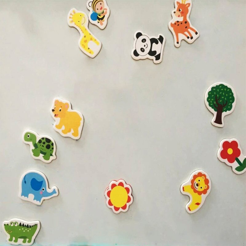 Soft Animal Fridge Magnets (12pcs) Soft Animal Fridge Magnets (12pcs)