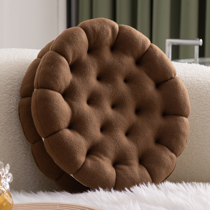 Soft Biscuit Cushion Pillow Plush Soft Biscuit Cushion Pillow Plush