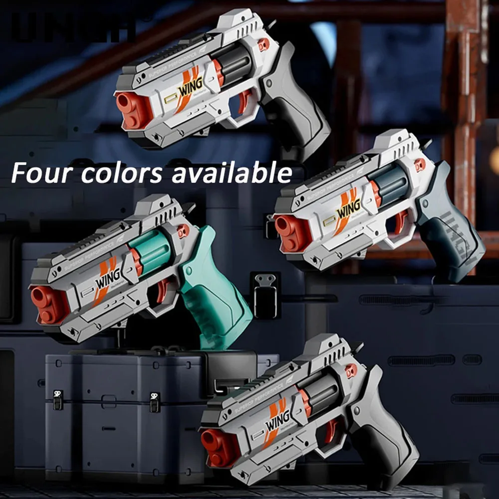 Soft Bullets Guns Toy For Boy Adult EVA Foam Bullet Pistol Rapid Deformation Revolver Children Outdoor Shooting Toys Soft Bullets Guns Toy For Boy Adult EVA Foam Bullet Pistol Rapid Deformation Revolver Children Outdoor Shooting Toys