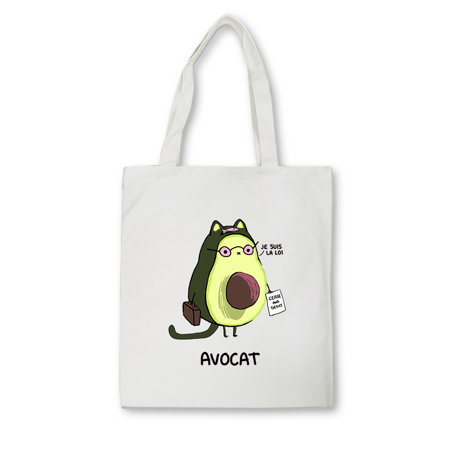 Soft Canvas Cloth Avocado Tote Bag Soft Canvas Cloth Avocado Tote Bag