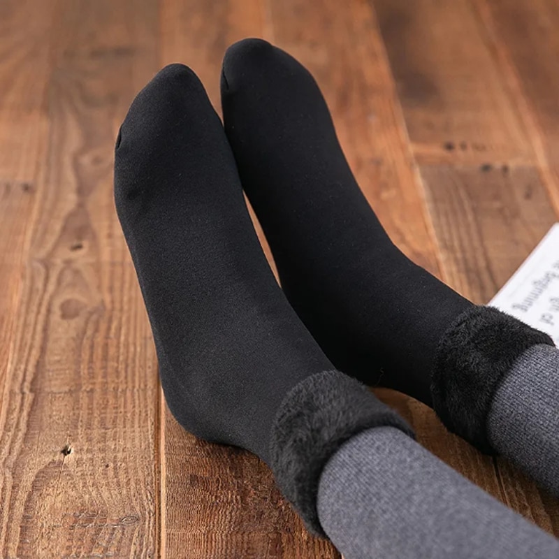 Soft Cashmere Women's Winter Socks (5 Pairs) Soft Cashmere Women's Winter Socks (5 Pairs)