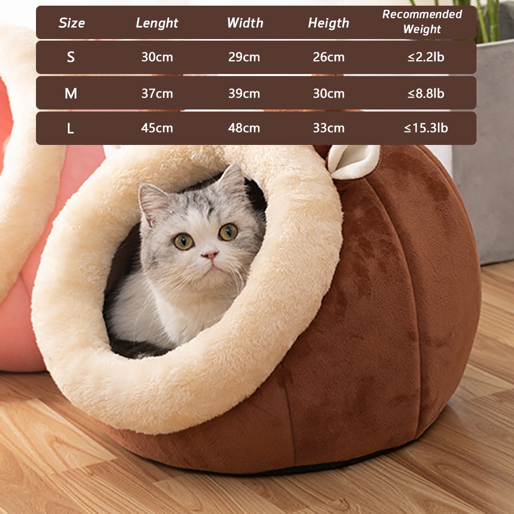 Soft Cat Nest Bed Sleeping Cave