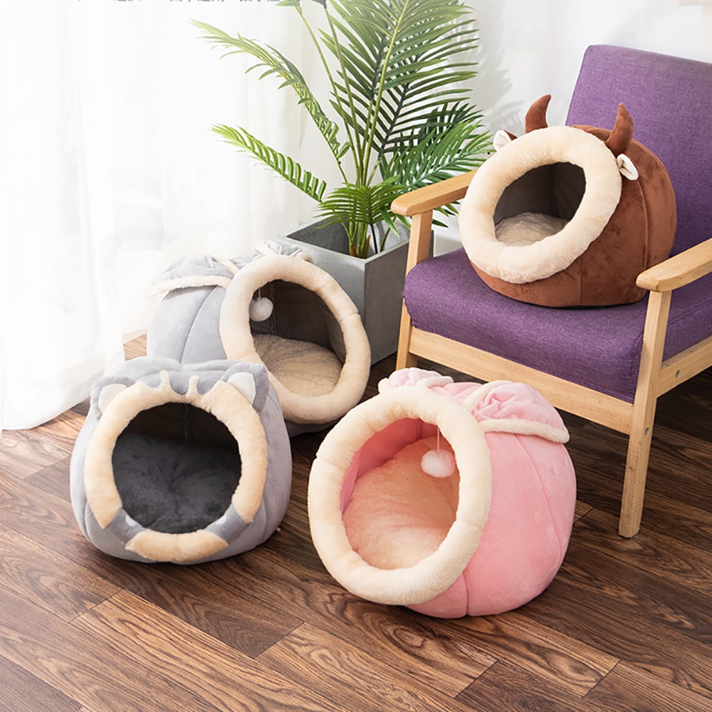 Soft Cat Nest Bed Sleeping Cave