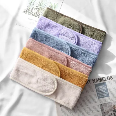 Soft Coral Fleece Facial Headband Soft Coral Fleece Facial Headband